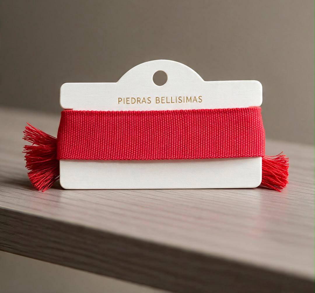 PULSERA DE TELA NU8 - Piedras Bellisimas