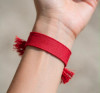 PULSERA DE TELA NU8 - Piedras Bellisimas