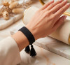 PULSERA DE TELA NU11 - Piedras Bellisimas