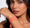 PULSERA DE TELA NU12 - Piedras Bellisimas