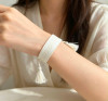 PULSERA DE TELA NU17 - Piedras Bellisimas