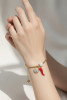 PULSERA PANDORA CON OJO DE SANTA LUCIA 01 - Piedras Bellisimas