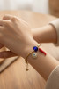 PULSERA PANDORA CON OJO DE SANTA LUCIA 01 - Piedras Bellisimas