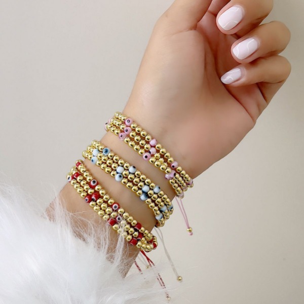 PULSERA GD6 - Piedras Bellisimas