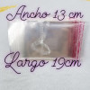 BOLSA DE CINTA TRANSPARENTE 13X19 (200 BOLSAS) - Piedras Bellisimas