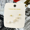 SET DE ZARCILLOS TOPITOS - Piedras Bellisimas