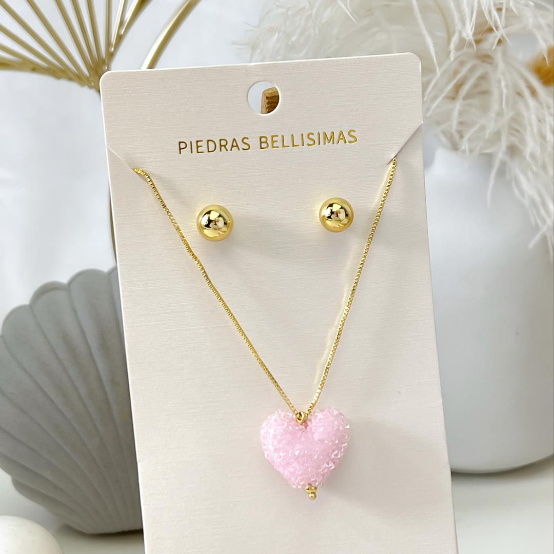 SET COLLARES C01 - Piedras Bellisimas