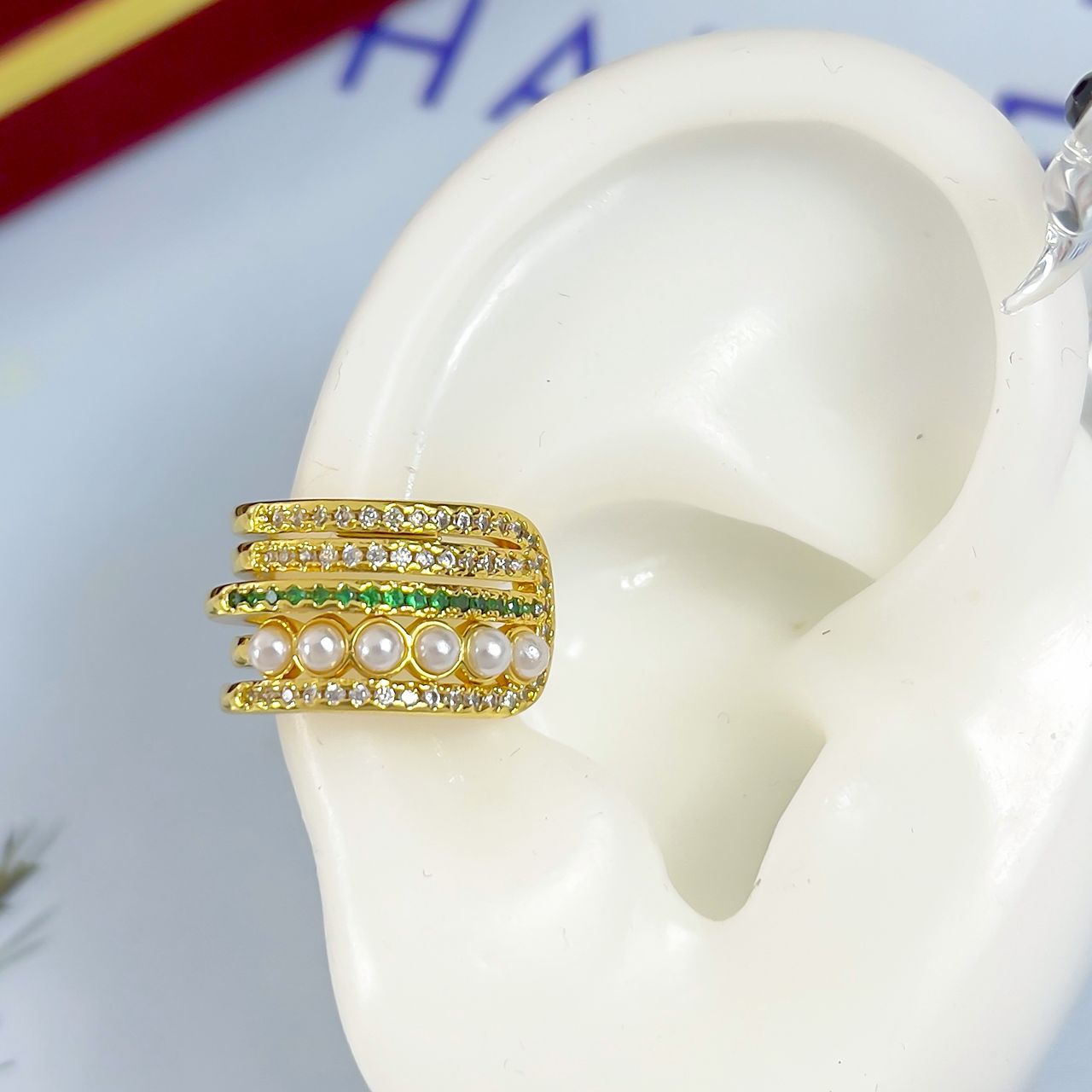 EAR CUFF 1 - Piedras Bellisimas