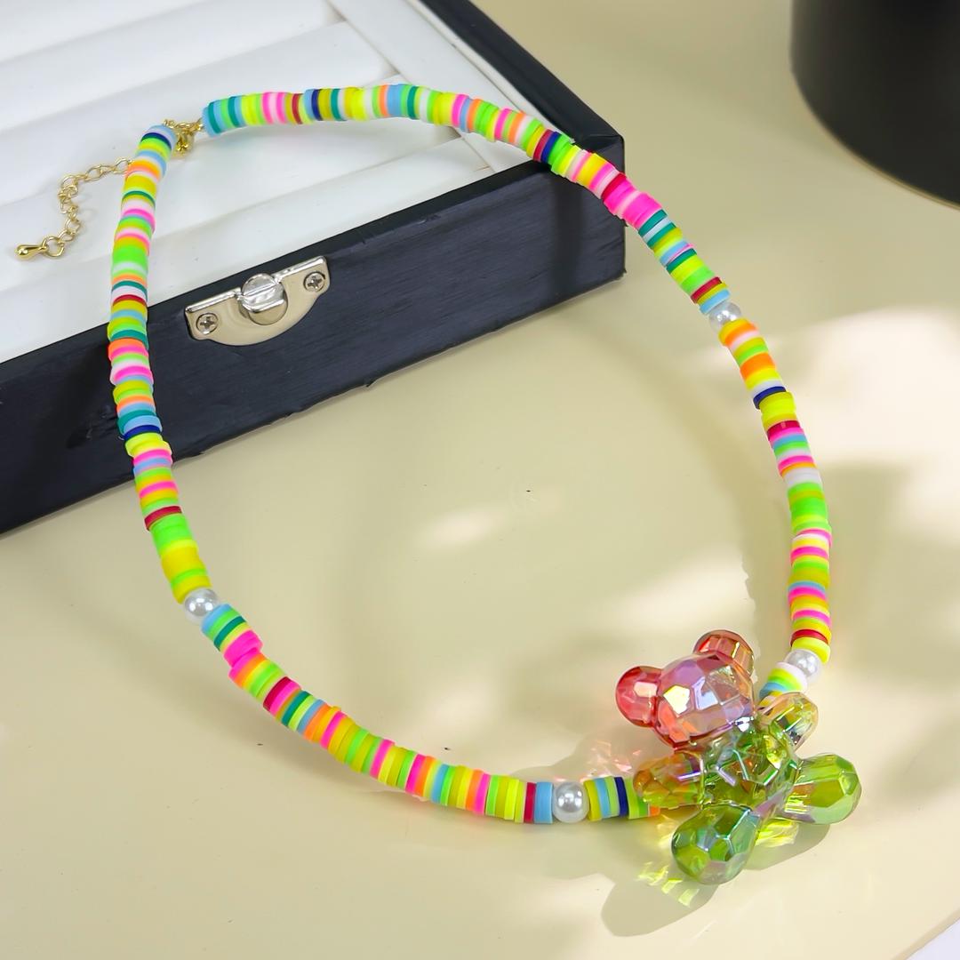 COLLAR CANDY OSO - Piedras Bellisimas