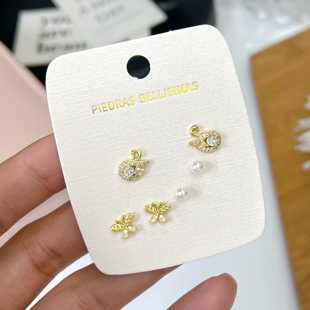 SET ZARCILLO TOPITOS N1 - Piedras Bellisimas