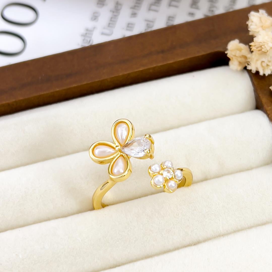 ANILLO FLOR - Piedras Bellisimas