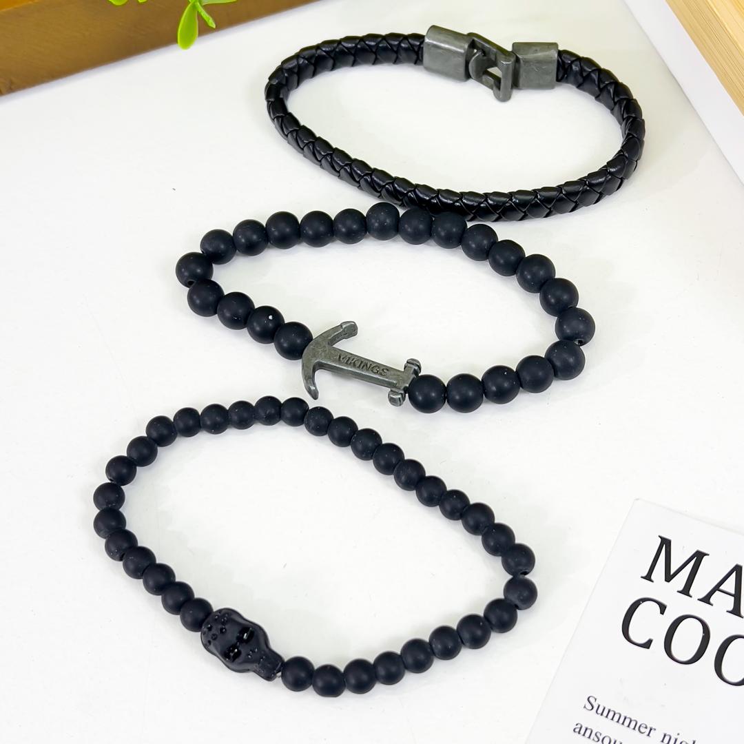 SET PULSERA MAN - Piedras Bellisimas