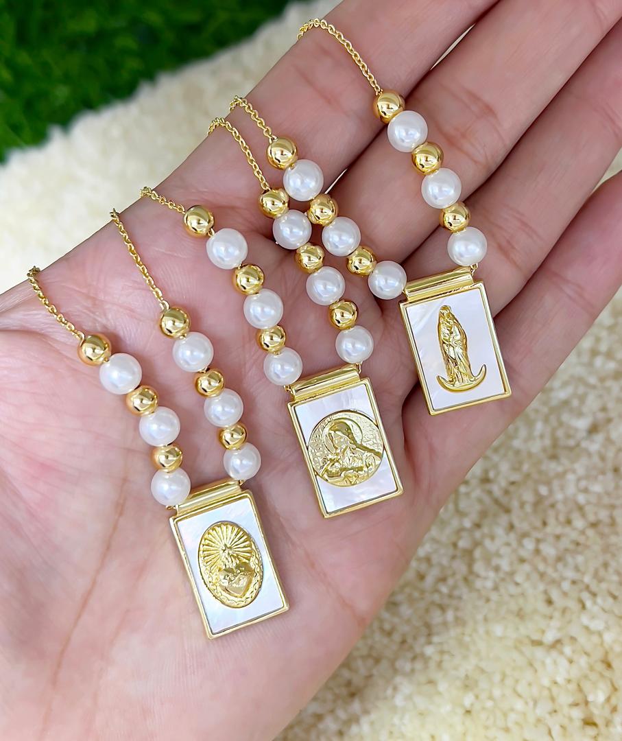 COLLAR RELIGIOSO - Piedras Bellisimas