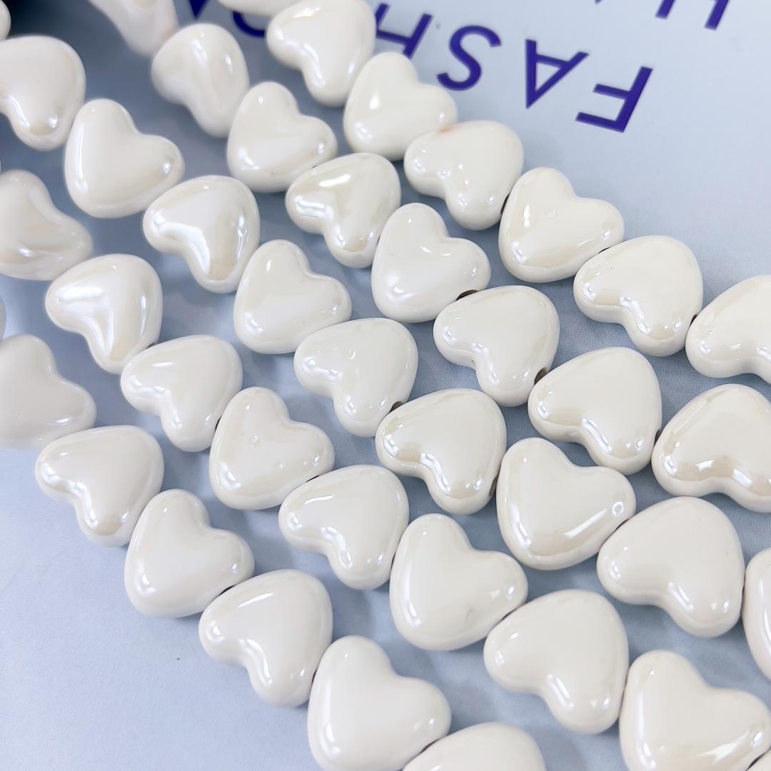 TIRA FIGURA CORAZON CERAMICA - Piedras Bellisimas