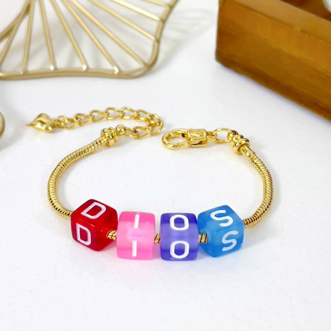 PULSERAS DIOS - Piedras Bellisimas