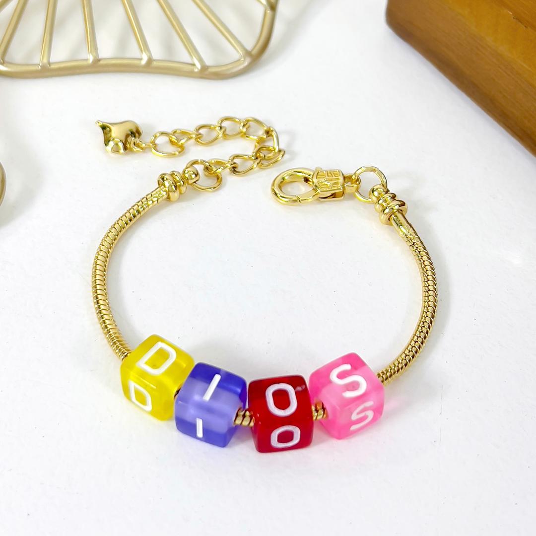 PULSERAS DIOS - Piedras Bellisimas