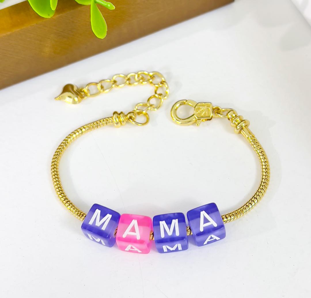 PULSERA MAMA - Piedras Bellisimas