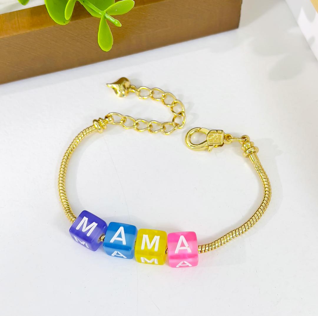 PULSERA MAMA - Piedras Bellisimas