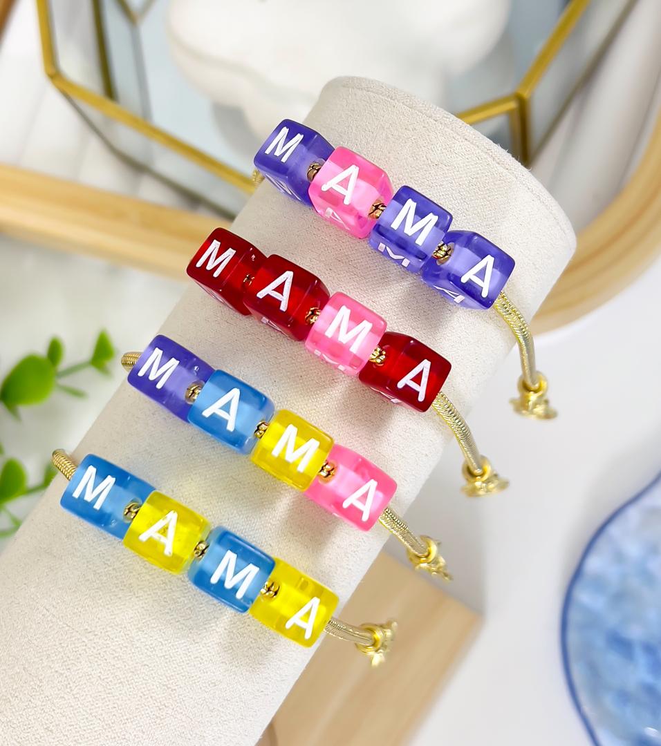 PULSERA MAMA - Piedras Bellisimas
