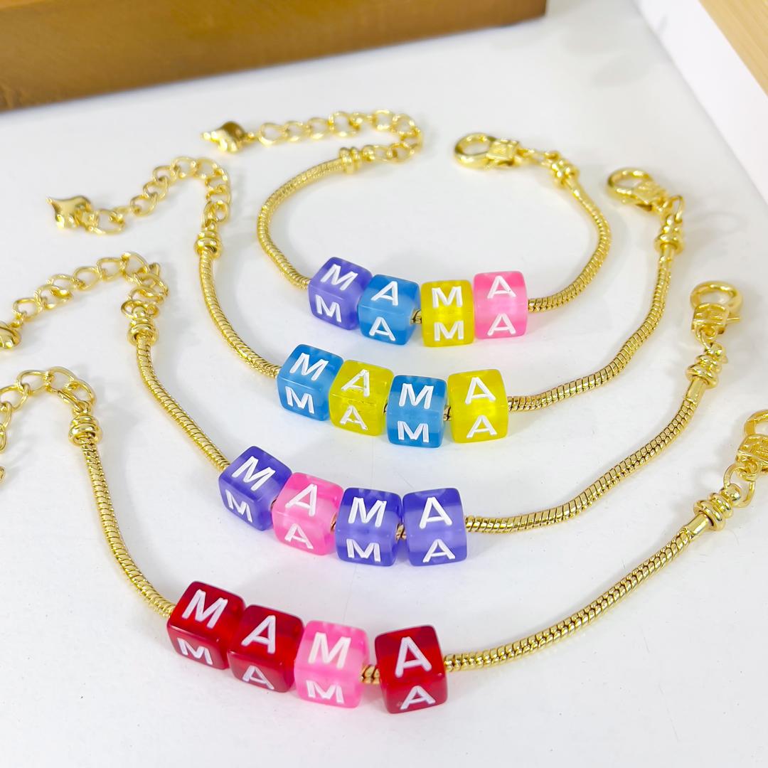 PULSERA MAMA - Piedras Bellisimas