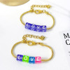 PULSERA LOVE - Piedras Bellisimas