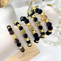 PULSERA DE  HOMBRE - Piedras Bellisimas