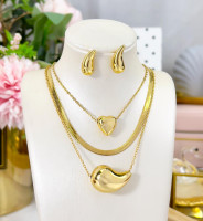 SET COLLAR Y ZARCILLO - Piedras Bellisimas