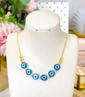 COLLAR OJITOS - Piedras Bellisimas