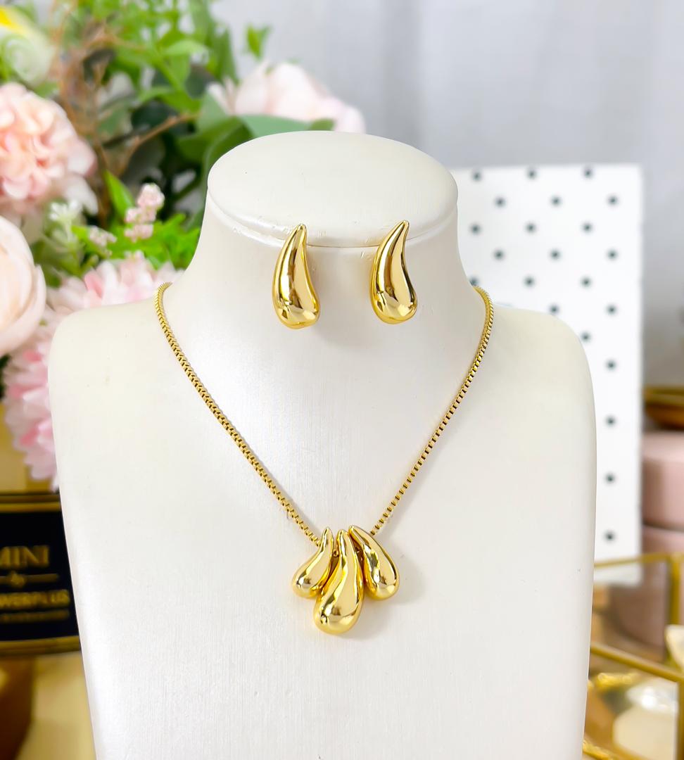 SET COLLAR ZARCILLO - Piedras Bellisimas
