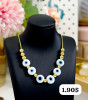 COLLAR OJITOS - Piedras Bellisimas