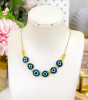 COLLAR OJITOS - Piedras Bellisimas