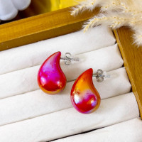 ZARCILLO GOTA TORNASOL ROJO - Piedras Bellisimas