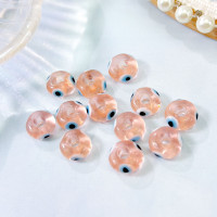 DOCENA OJO TURCO NARANJA - Piedras Bellisimas