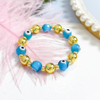 PULSERA OJO AZUL - Piedras Bellisimas