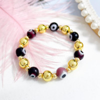 PULSERA OJO MARRON - Piedras Bellisimas
