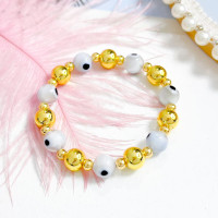 PULSERA OJO BLANCO - Piedras Bellisimas