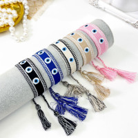 PULSERA TELA2 - Piedras Bellisimas