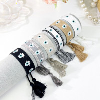 PULSERA TELA3 - Piedras Bellisimas