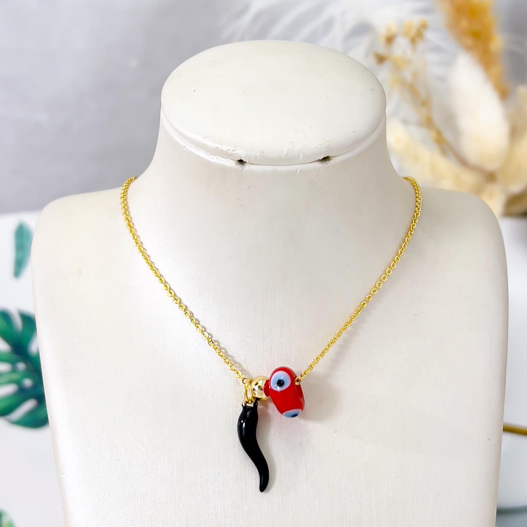 COLLAR OJ - Piedras Bellisimas
