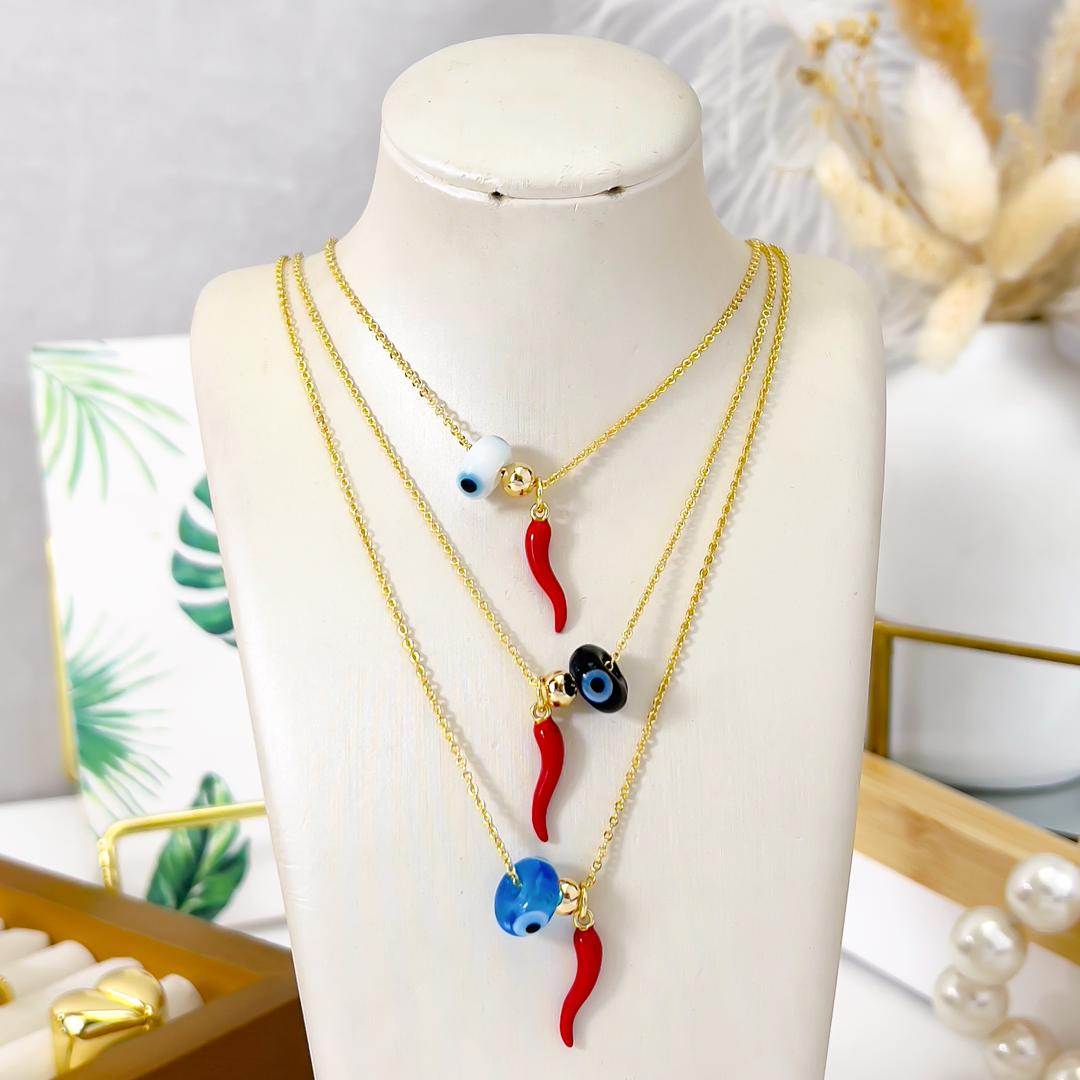 COLLAR OJ - Piedras Bellisimas