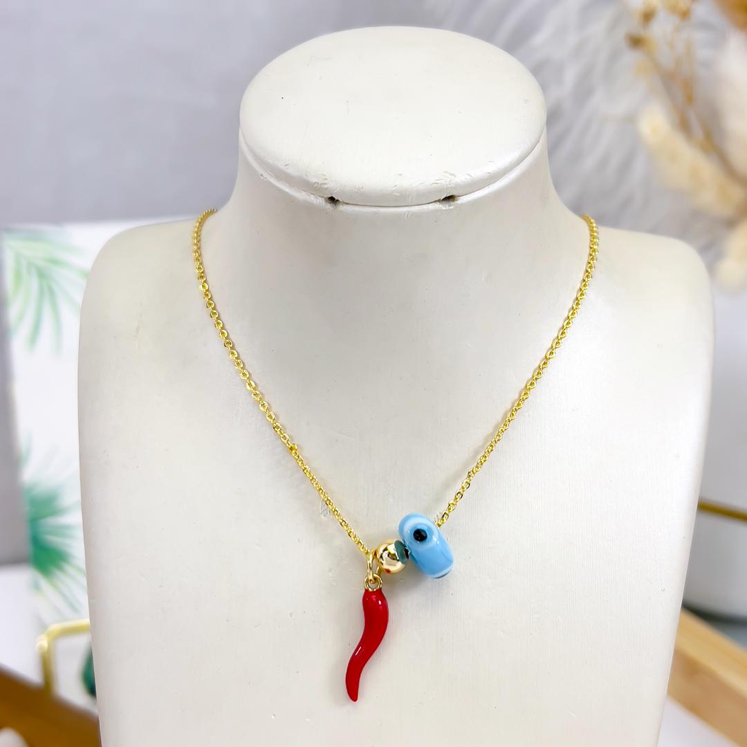 COLLAR OJ - Piedras Bellisimas