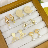 ZARCILLOS MAR - Piedras Bellisimas