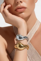 PULSERA DE PLASTIMETAL P04 - Piedras Bellisimas