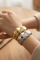 PULSERA DE PLASTIMETAL P05 - Piedras Bellisimas