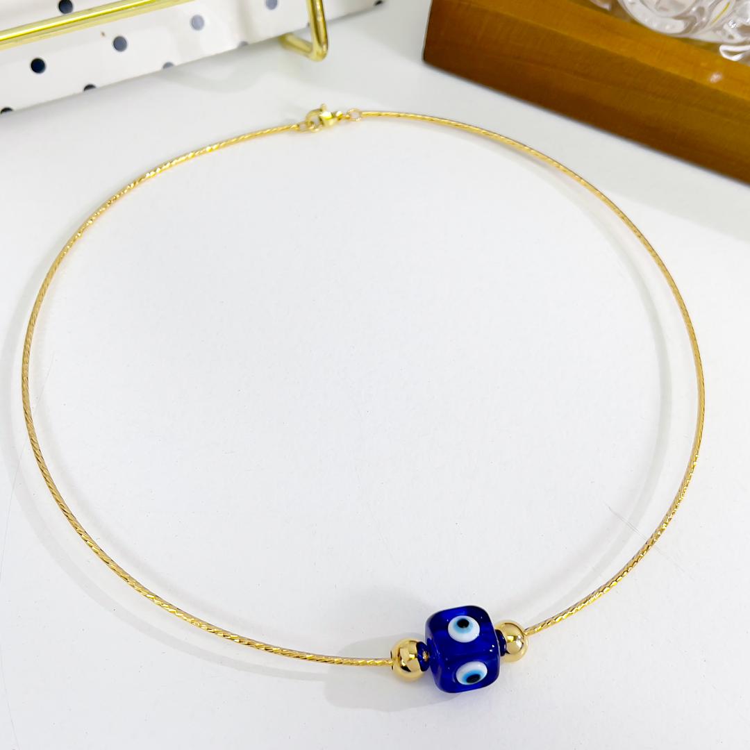 COLLAR OJO - Piedras Bellisimas