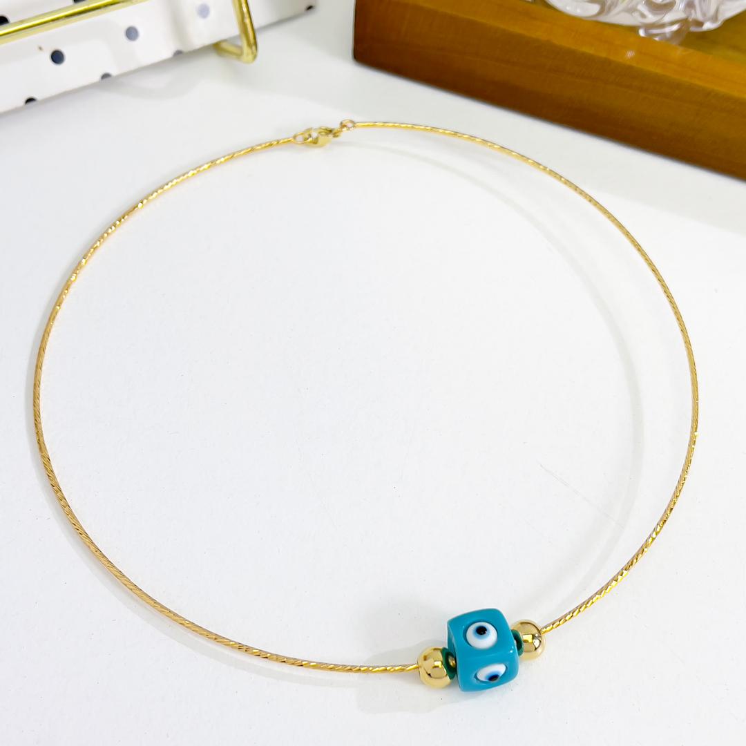 COLLAR OJO - Piedras Bellisimas