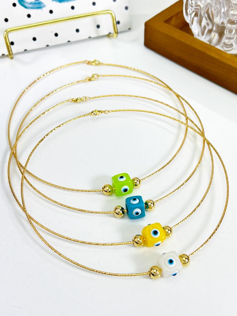COLLAR OJO - Piedras Bellisimas
