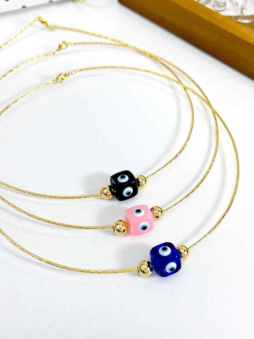 COLLAR OJO - Piedras Bellisimas