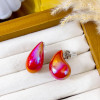 ZARCILLO GOTA TORNASOL ROJO - Piedras Bellisimas