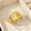 ANILLO TRI - Piedras Bellisimas